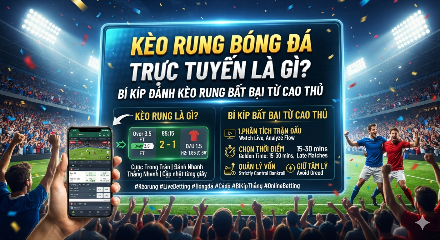 kèo rung bóng đá trực tuyến là gì